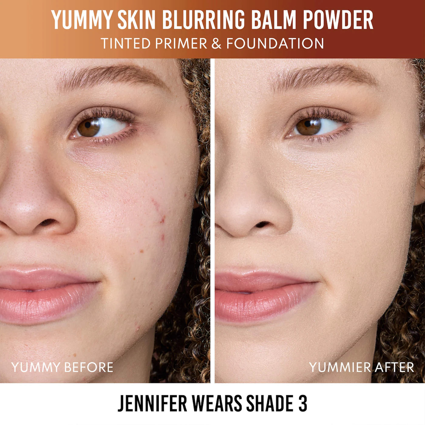 Danessa Myricks Beauty Yummy Skin Blurring Balm Powder - Tinted Primer & Foundation - Shade 3