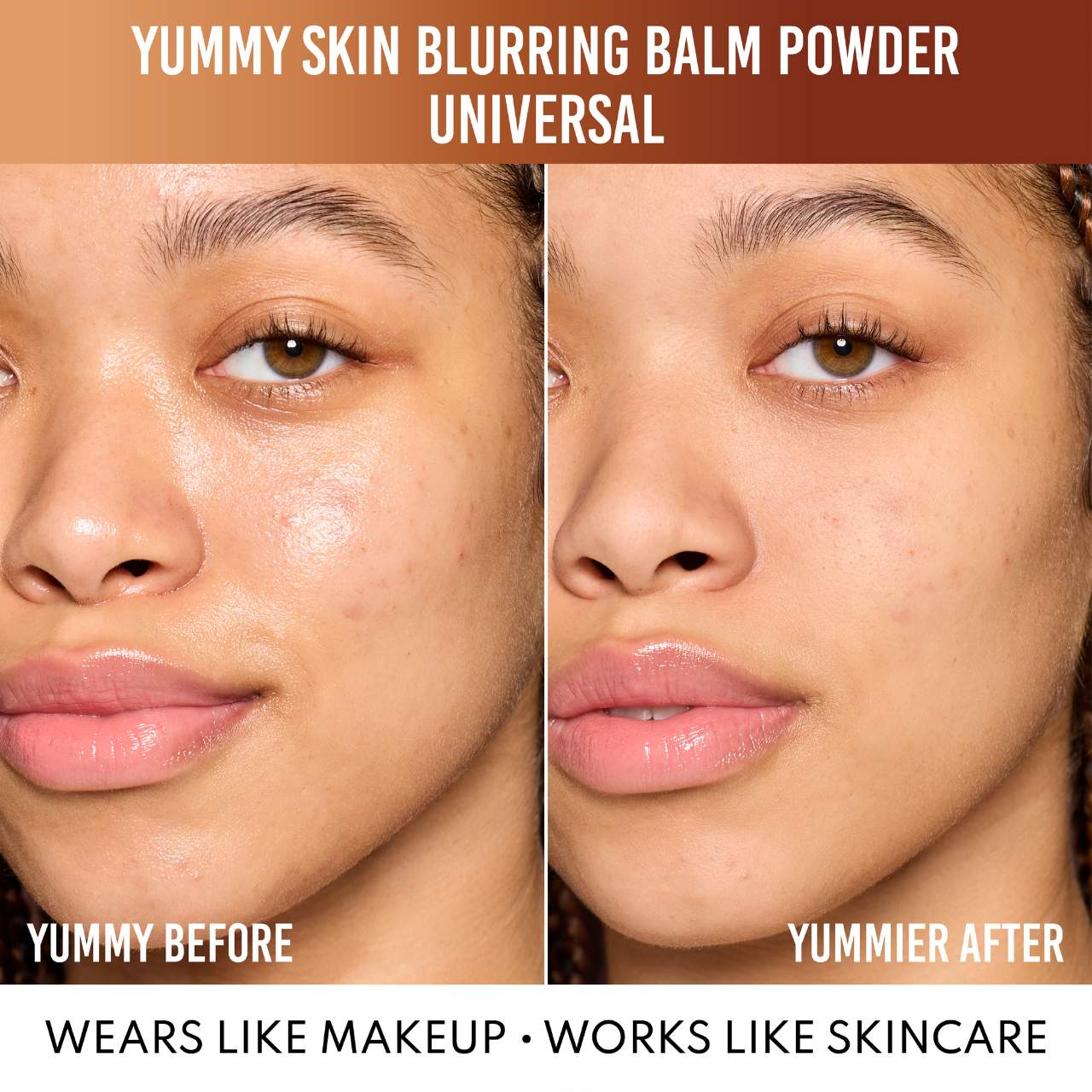 Danessa Myricks Beauty Yummy Skin Blurring Balm Powder - Tinted Primer & Foundation - Shade Universal