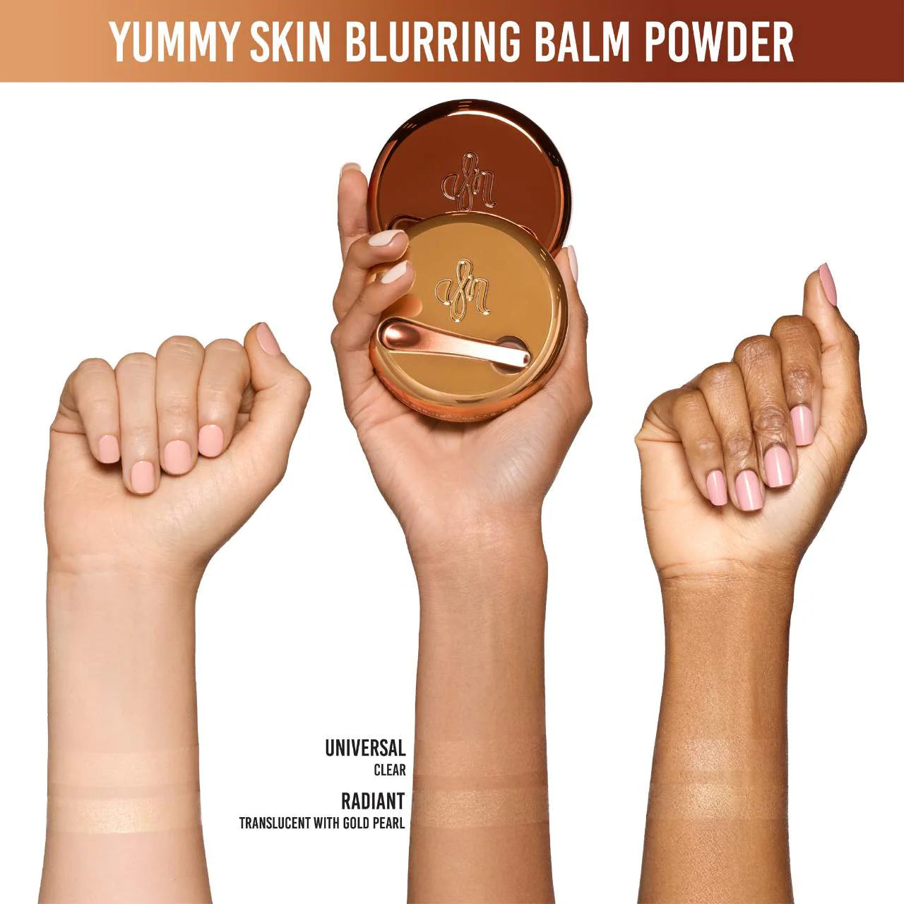 Danessa Myricks Beauty Yummy Skin Blurring Balm Powder - Tinted Primer & Foundation - Shade Universal