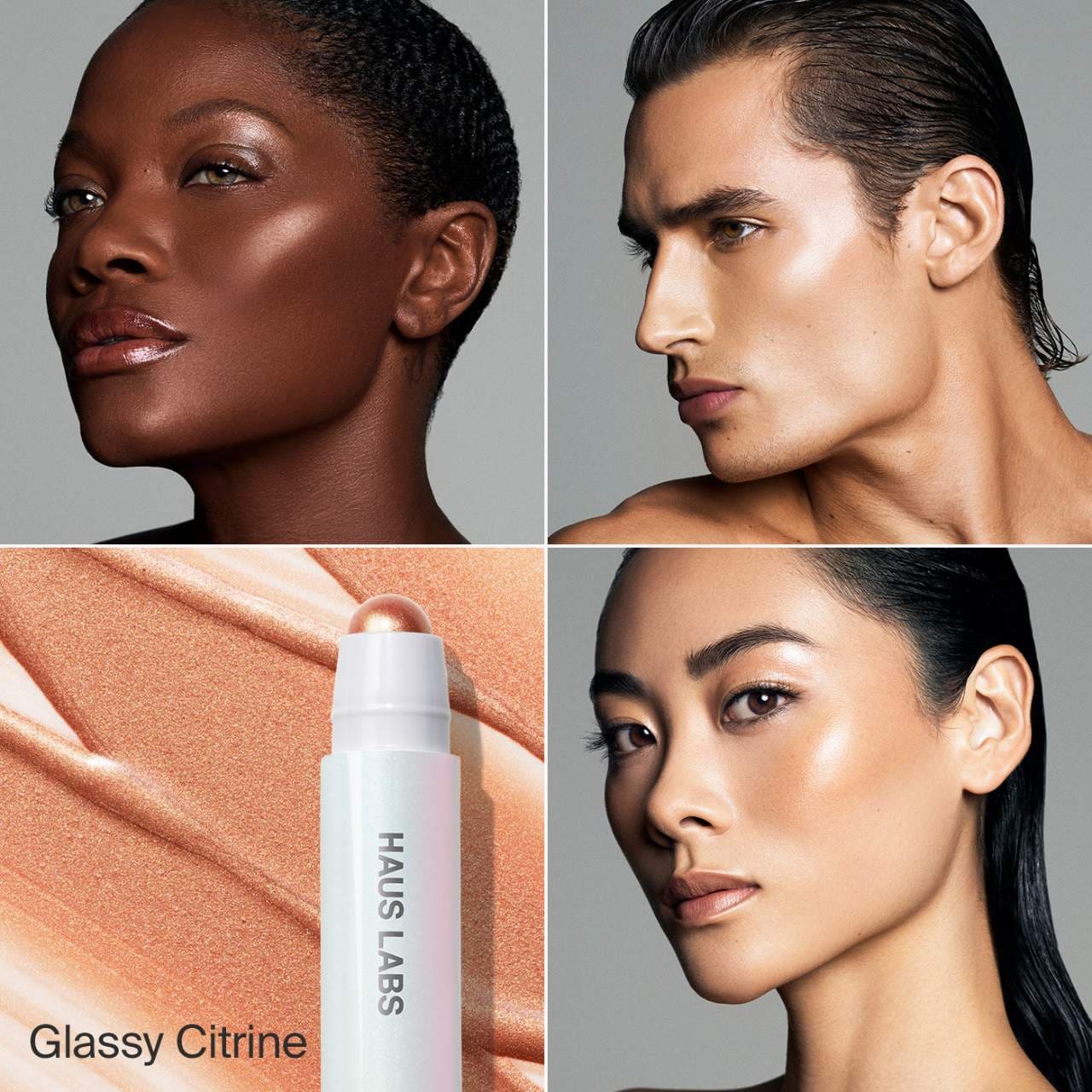 *PRE-ORDER* HAUS LABS BY LADY GAGA Bio-Radiant Glassy Balm Highlighter Stick - Glassy Citrine