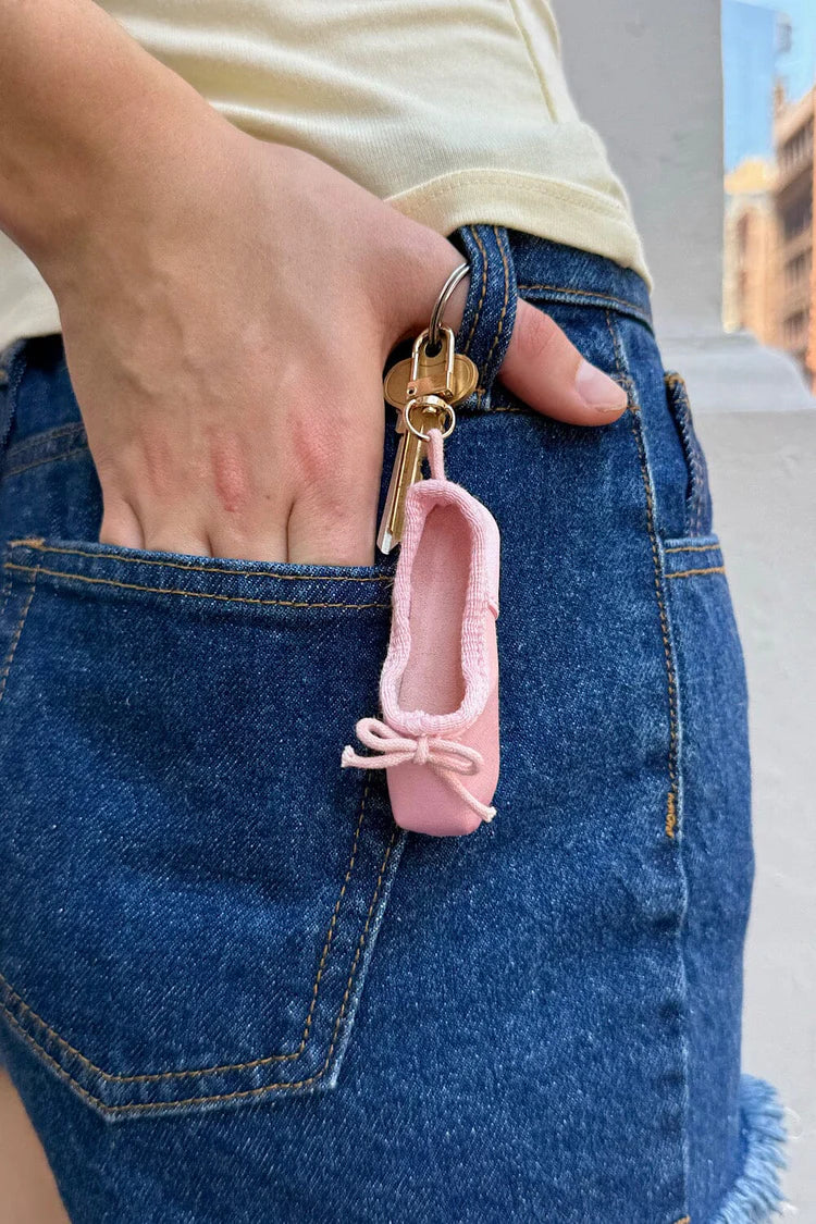 Brandy Melville Ballet Slippers Keychain