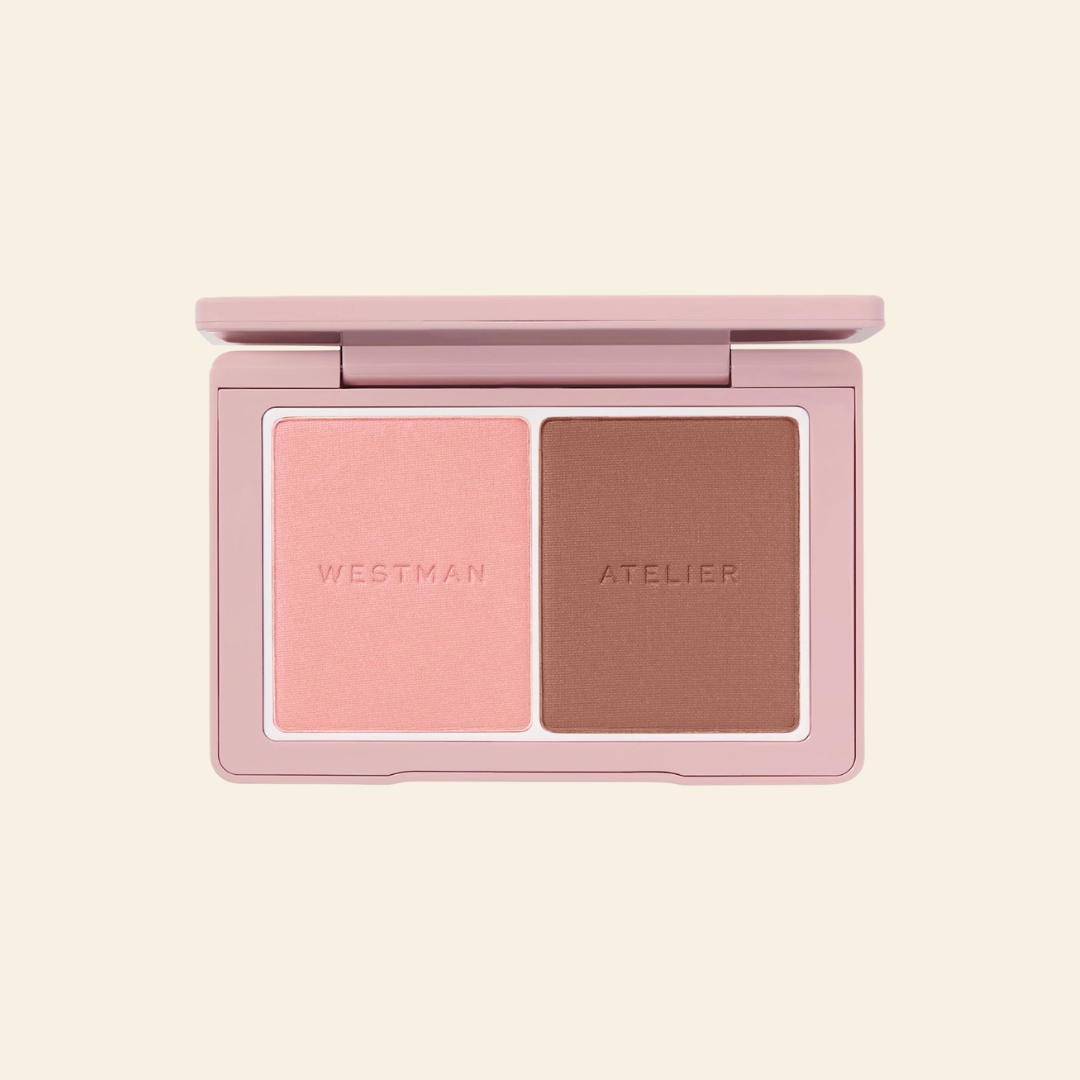 *PRE-ORDER* Westman Atelier Baby Cheeks Powder Blush Duo - Mimi & Coquette