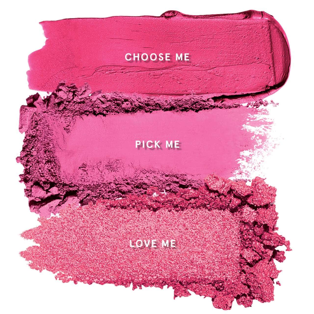 ONE/SIZE by Patrick Starrr Cheek Clapper 3D Blush Trio Palette - Gworly pop