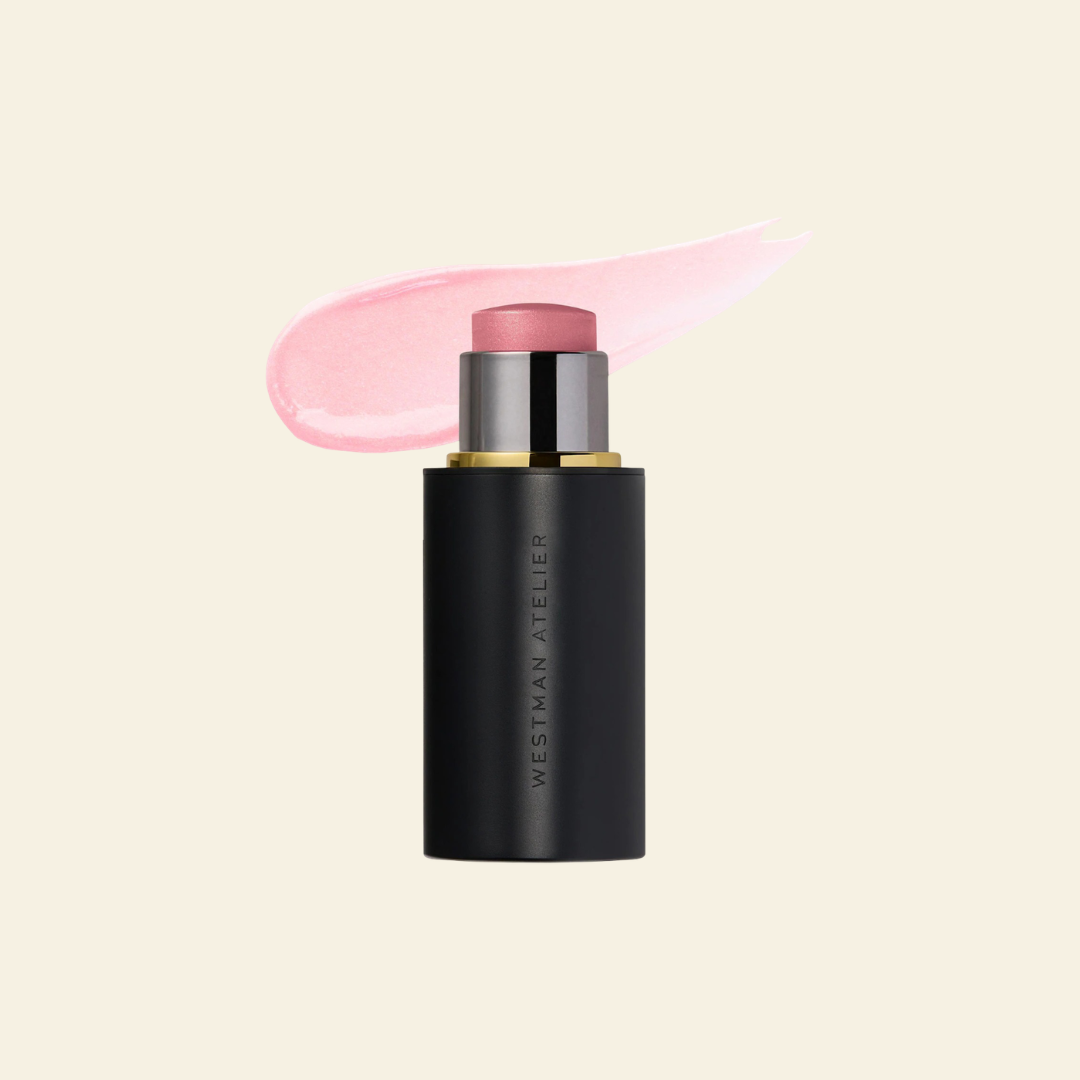 Westman Atelier Lit Up Glassy Gel Highlighter Stick - Petal