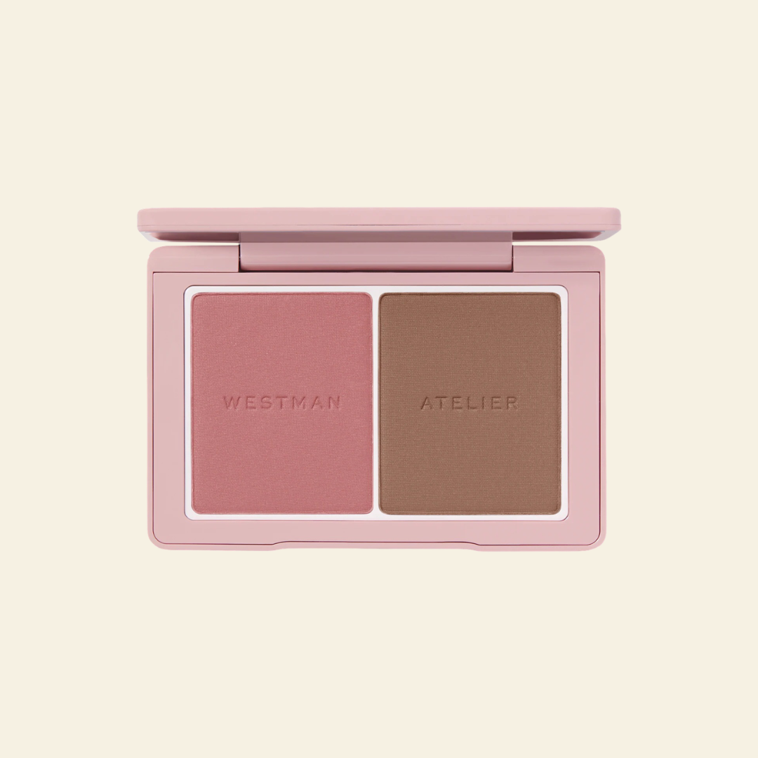 *PRE-ORDER* Westman Atelier Baby Cheeks + Face Trace Sculpting Powder Duo - Petal & Biscuit