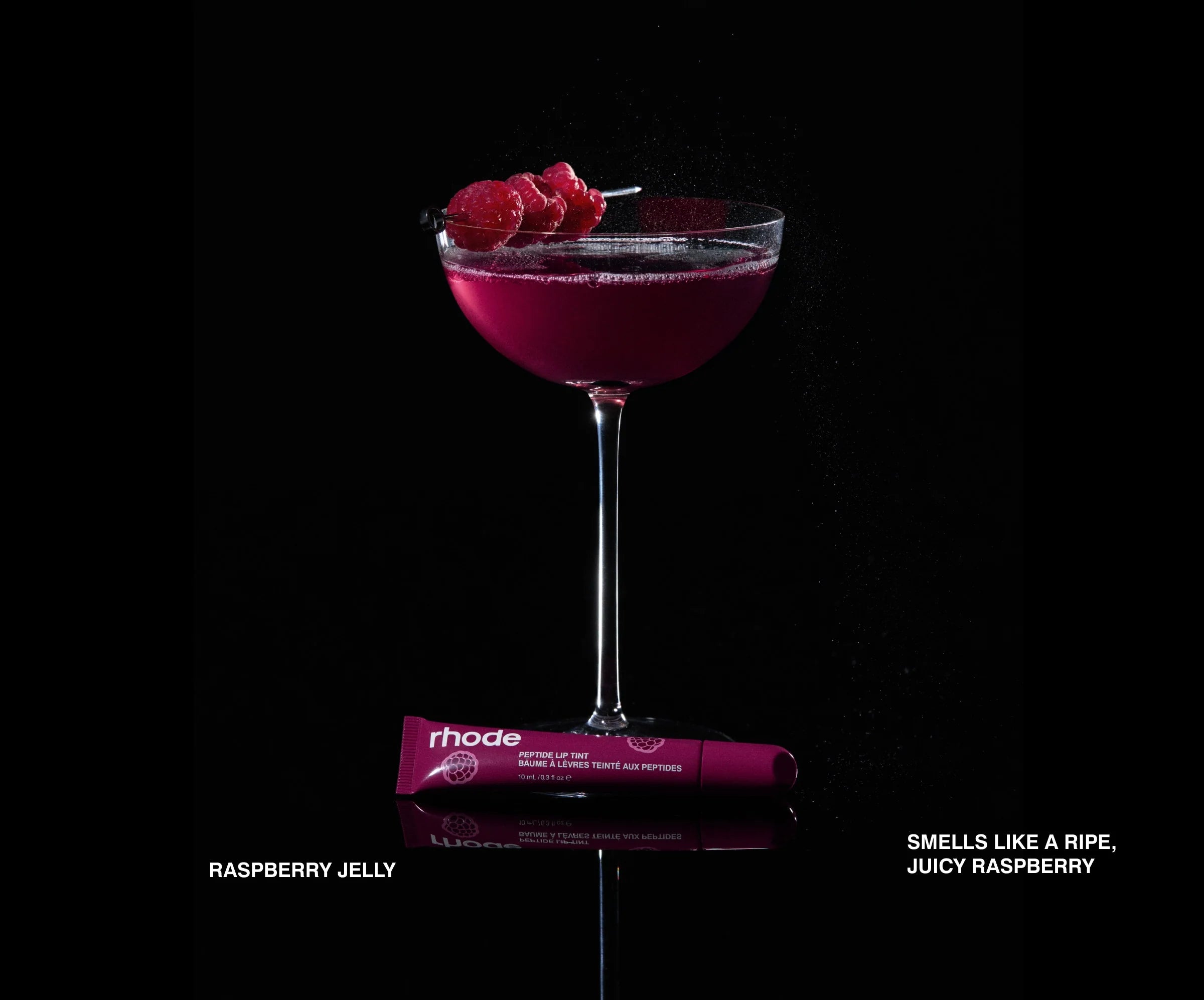 Rhode Scented Peptide Lip Tint - Raspberry Jelly (Limited Edition)