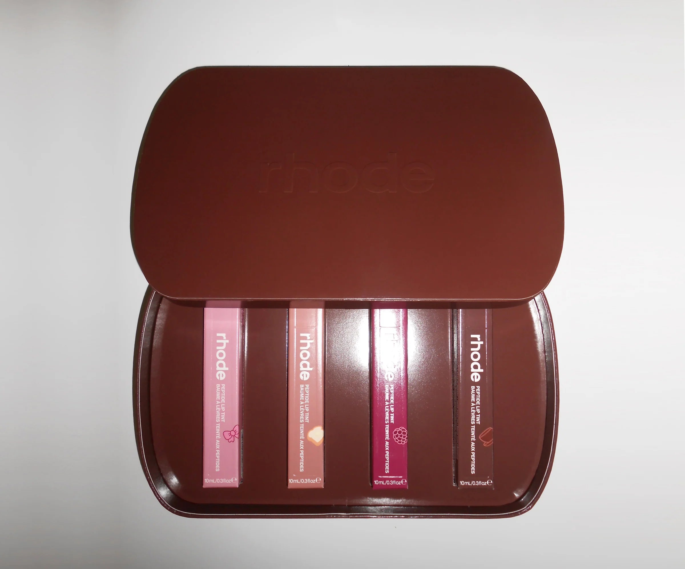 Rhode Scented Peptide Lip Tint Set