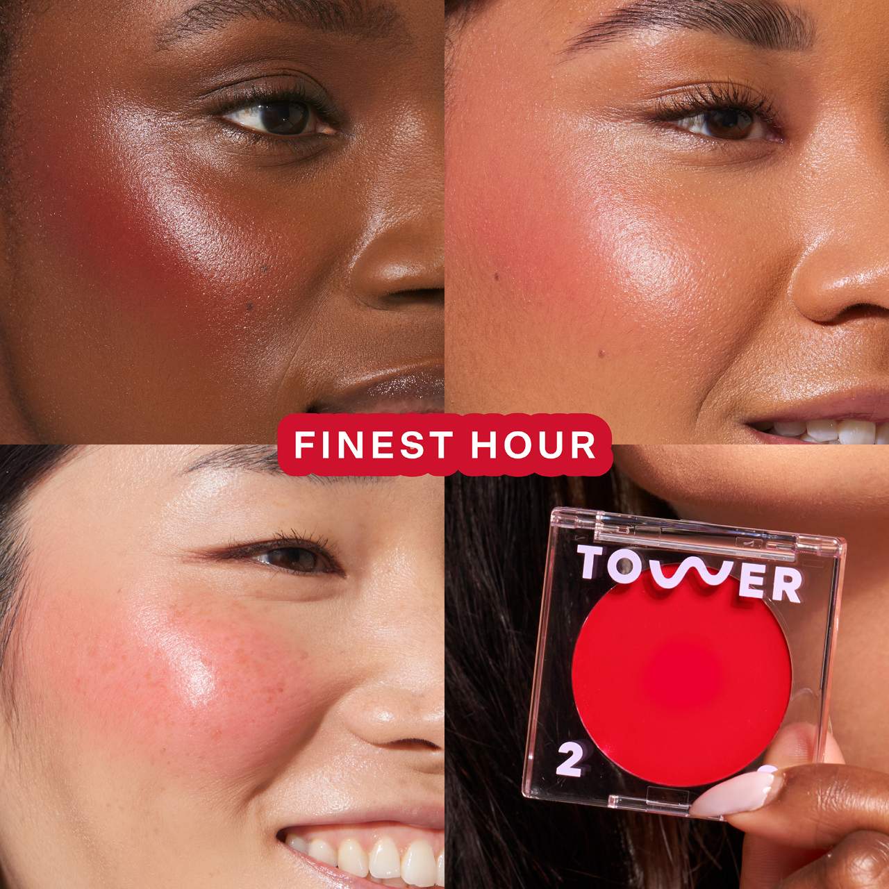 Tower 28 Beauty BeachPlease Lip + Cheek Dewy Cream Blush - Finest Hour