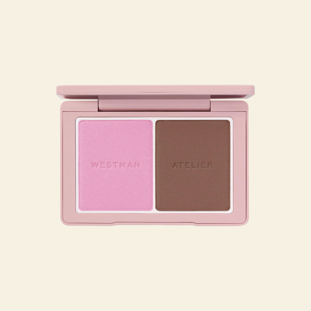 *PRE-ORDER* Westman Atelier Baby Cheeks + Face Trace Sculpting Powder Duo - Tulle & Truffle