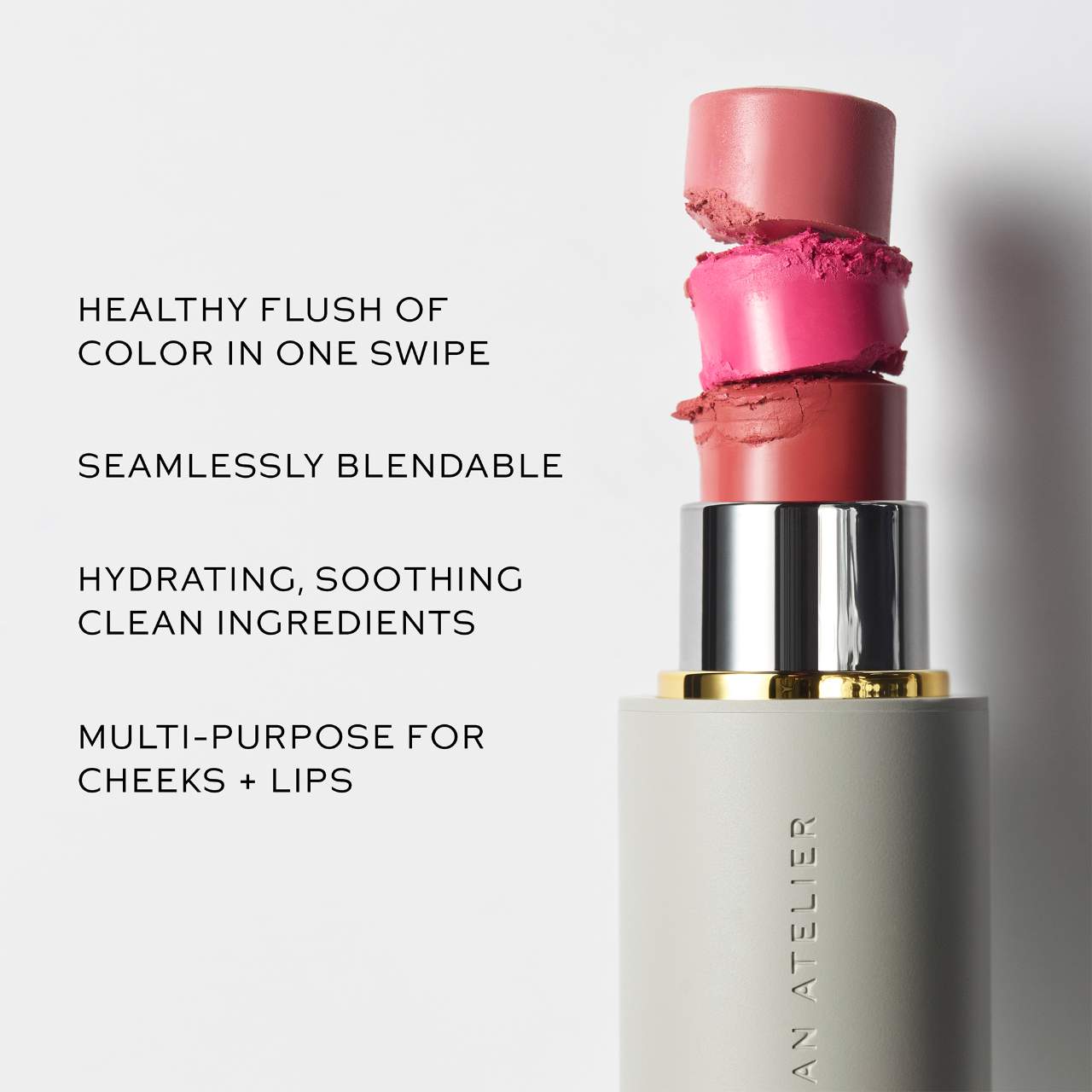 Westman Atelier Baby Cheeks Lip + Cheek Cream Blush Stick - Garconne