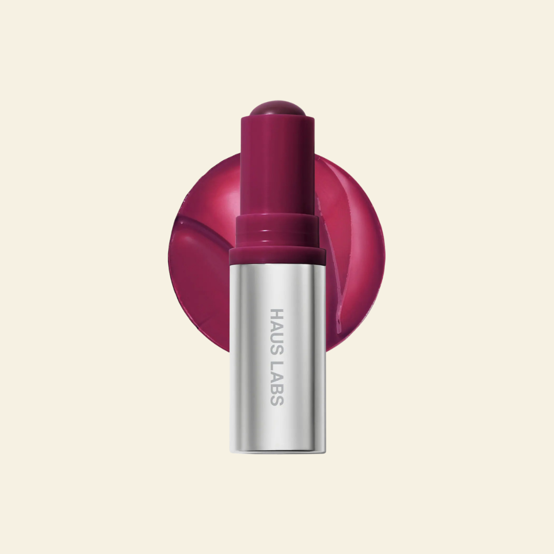 *PRE-ORDER* Haus Labs Color Fuse Glassy Blush Balm - Glassy Acai