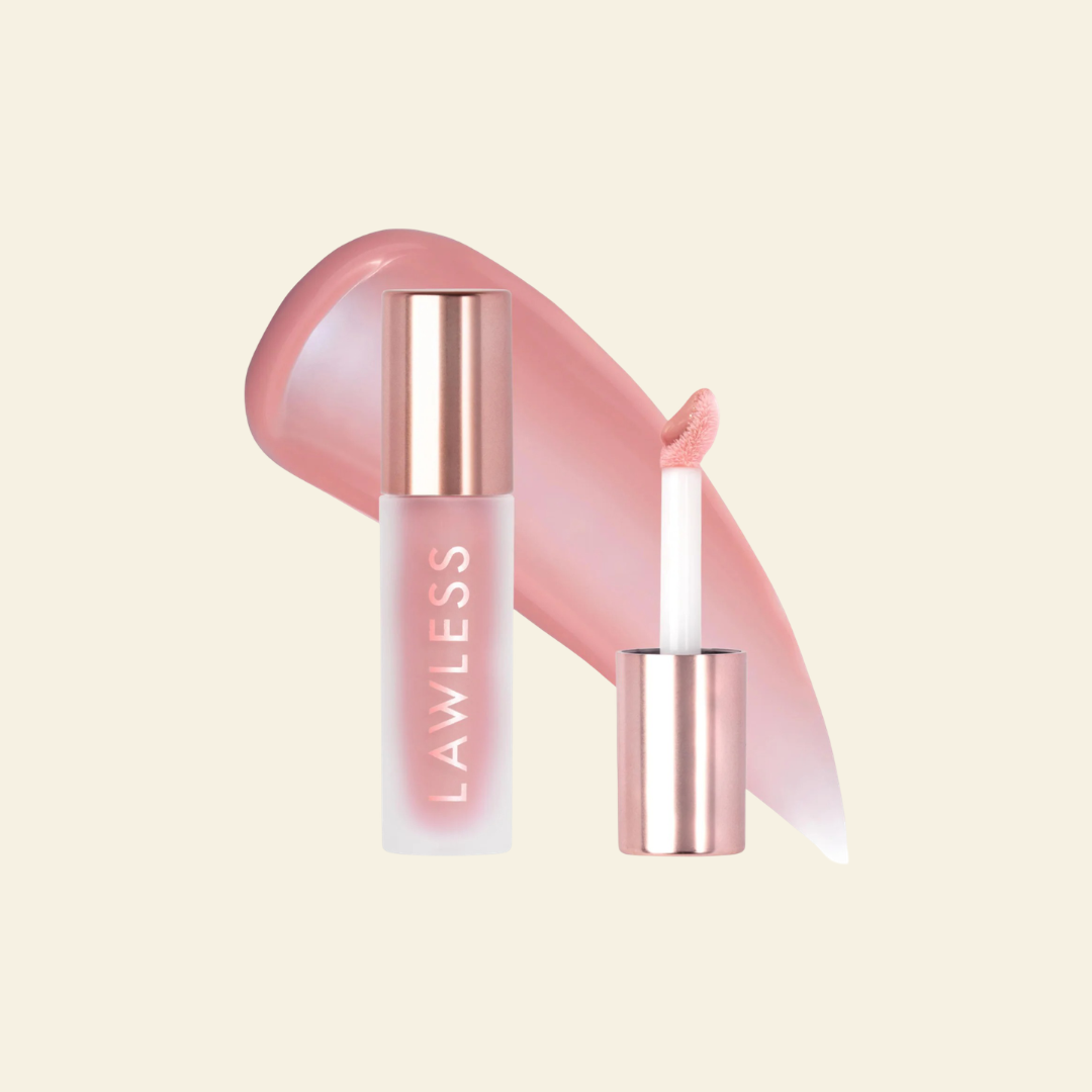 LAWLESS Forget The Filler Lip Plumper Line Smoothing Gloss - Blushed Sand