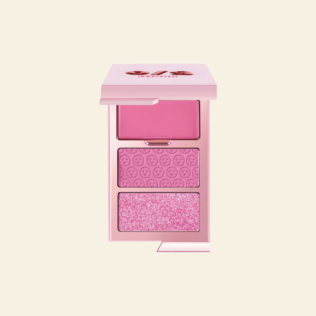 ONE/SIZE by Patrick Starrr Cheek Clapper 3D Blush Trio Palette - Attention Seeker