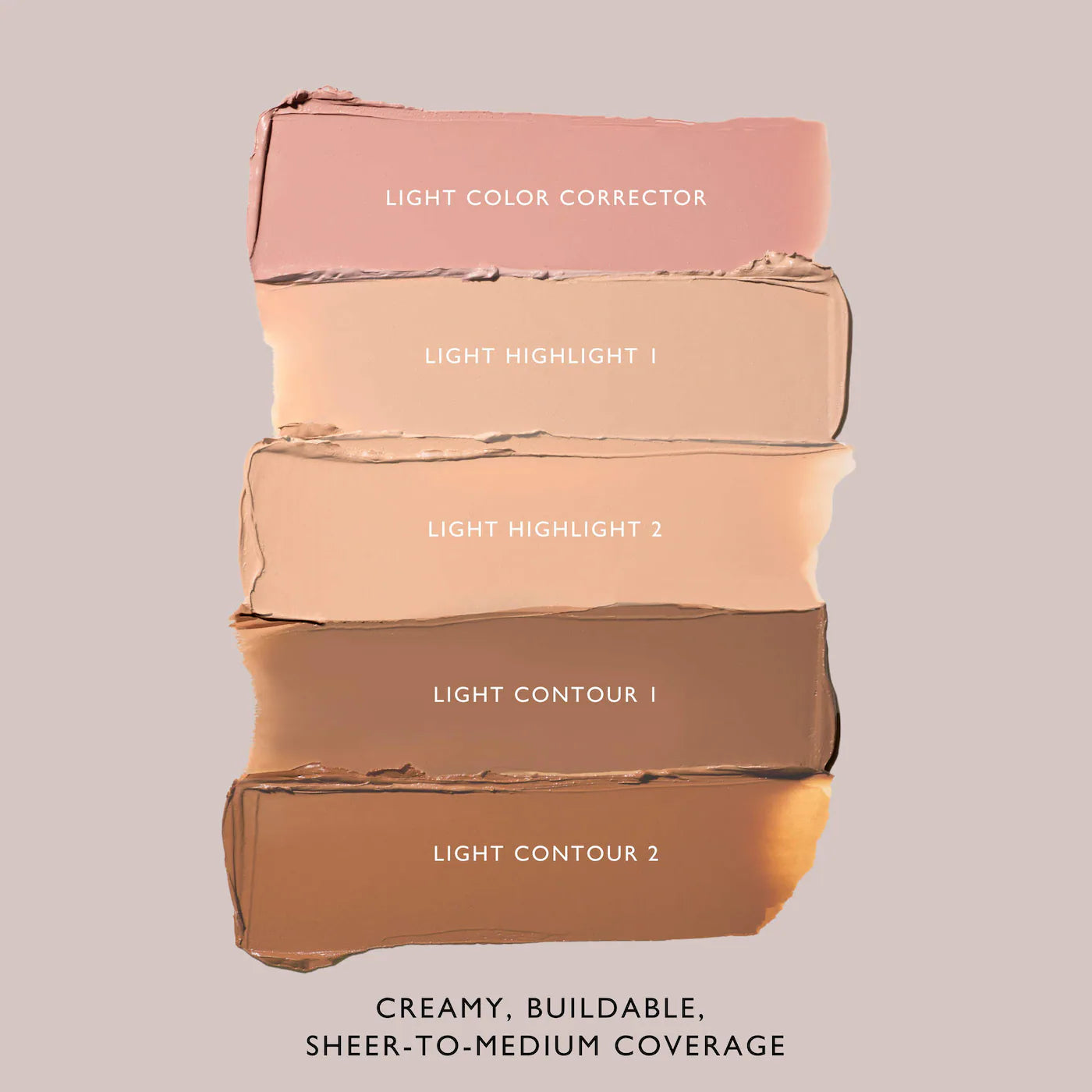 m.ph by Mary Phillips Underpainting Face Highlight & Contour Palette - Light