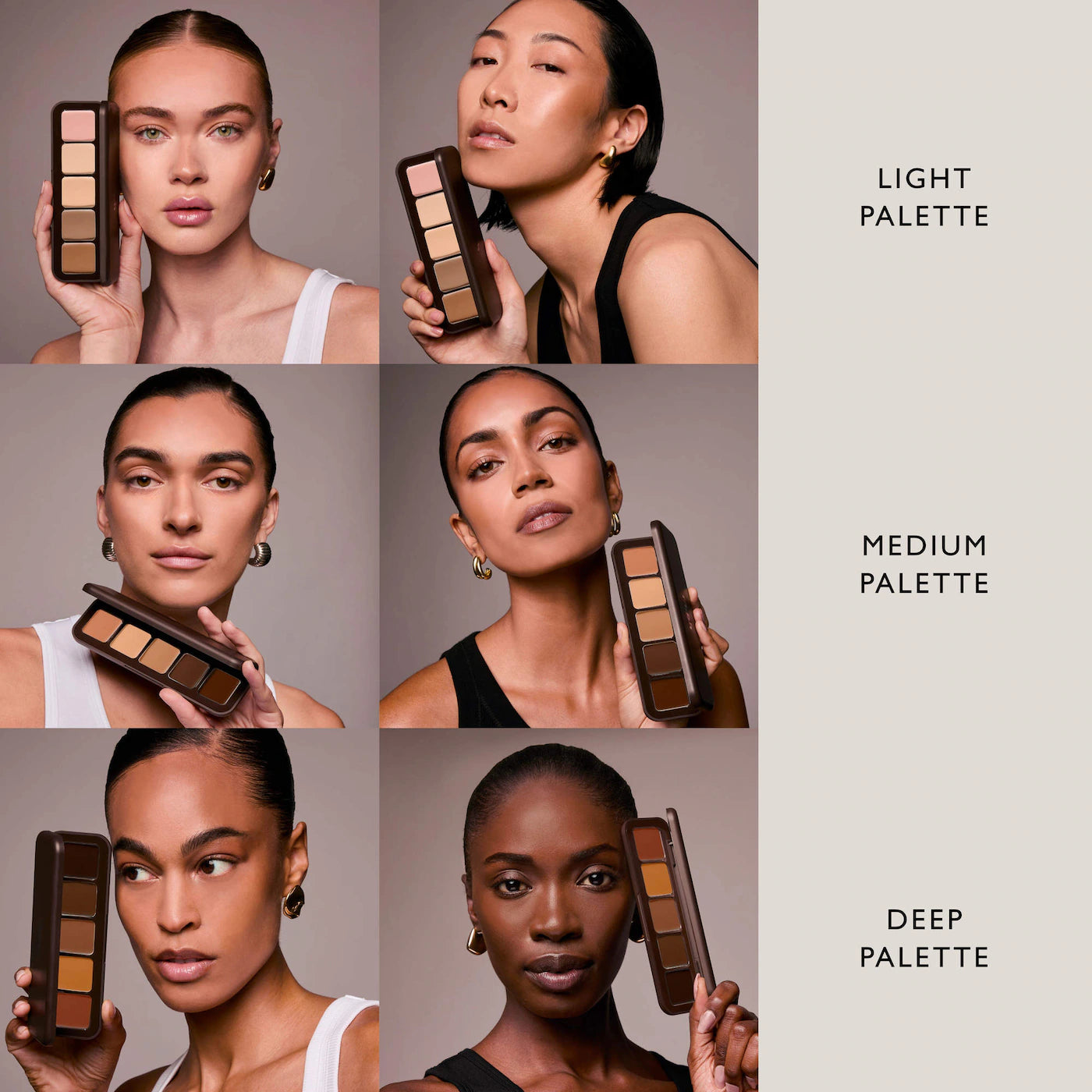m.ph by Mary Phillips Underpainting Face Highlight & Contour Palette - Deep