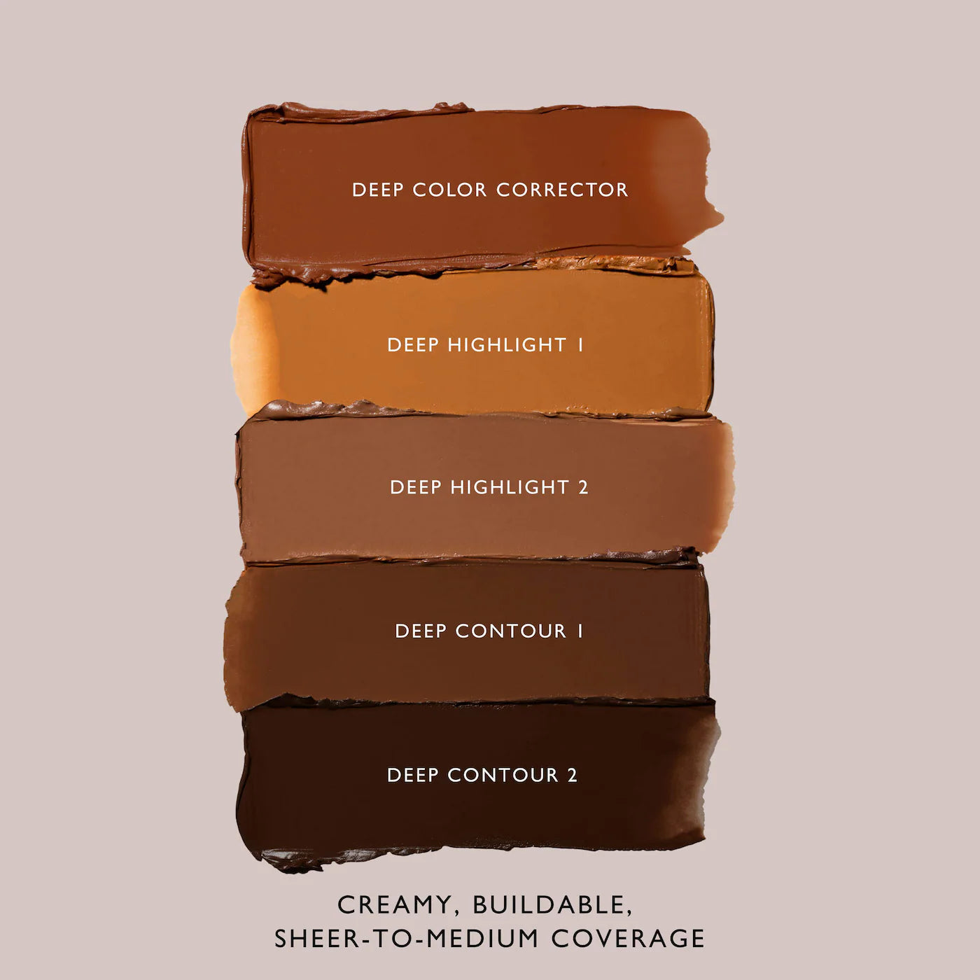 m.ph by Mary Phillips Underpainting Face Highlight & Contour Palette - Deep