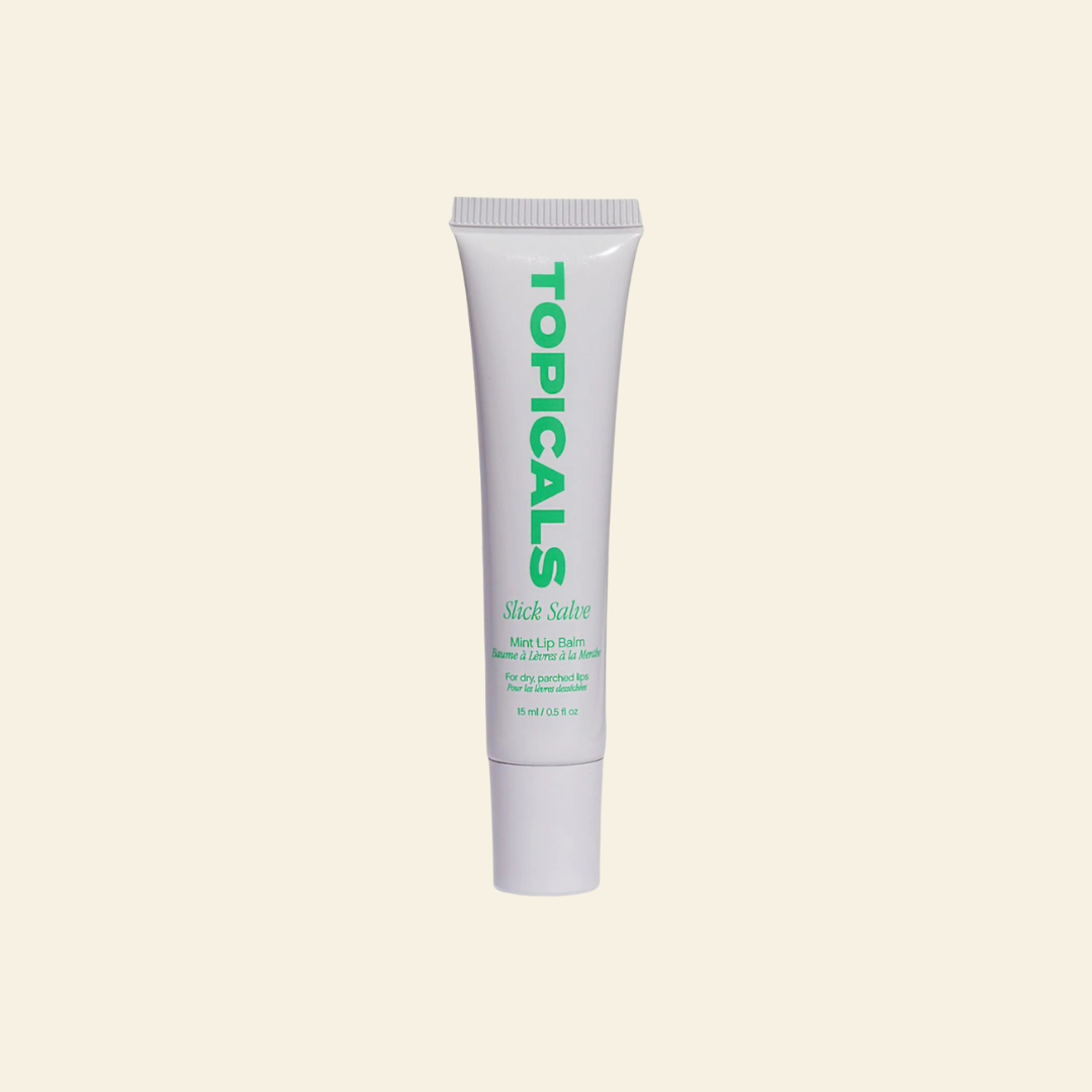 Topicals Slick Salve Glossy Lip Balm for Soothing + Hydration - Mint