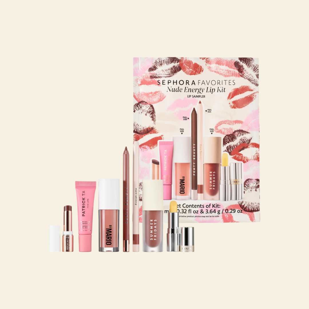 Sephora Favorites Nude Energy Lip Kit Makeup Set