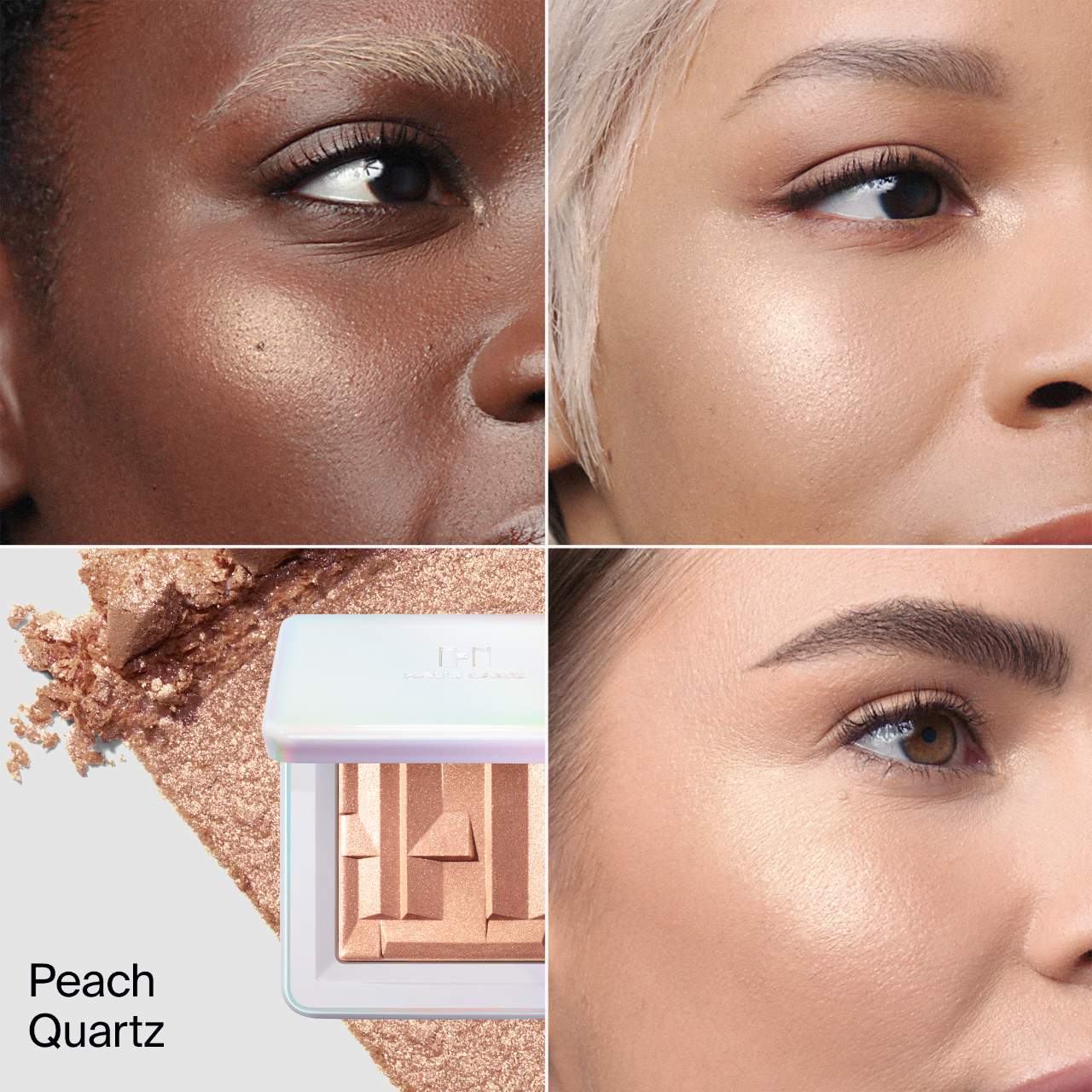 *PRE-ORDER* HAUS LABS  Bio-Radiant Gel-Powder Illuminating Highlighter with Fermented Arnica - Peach Quartz