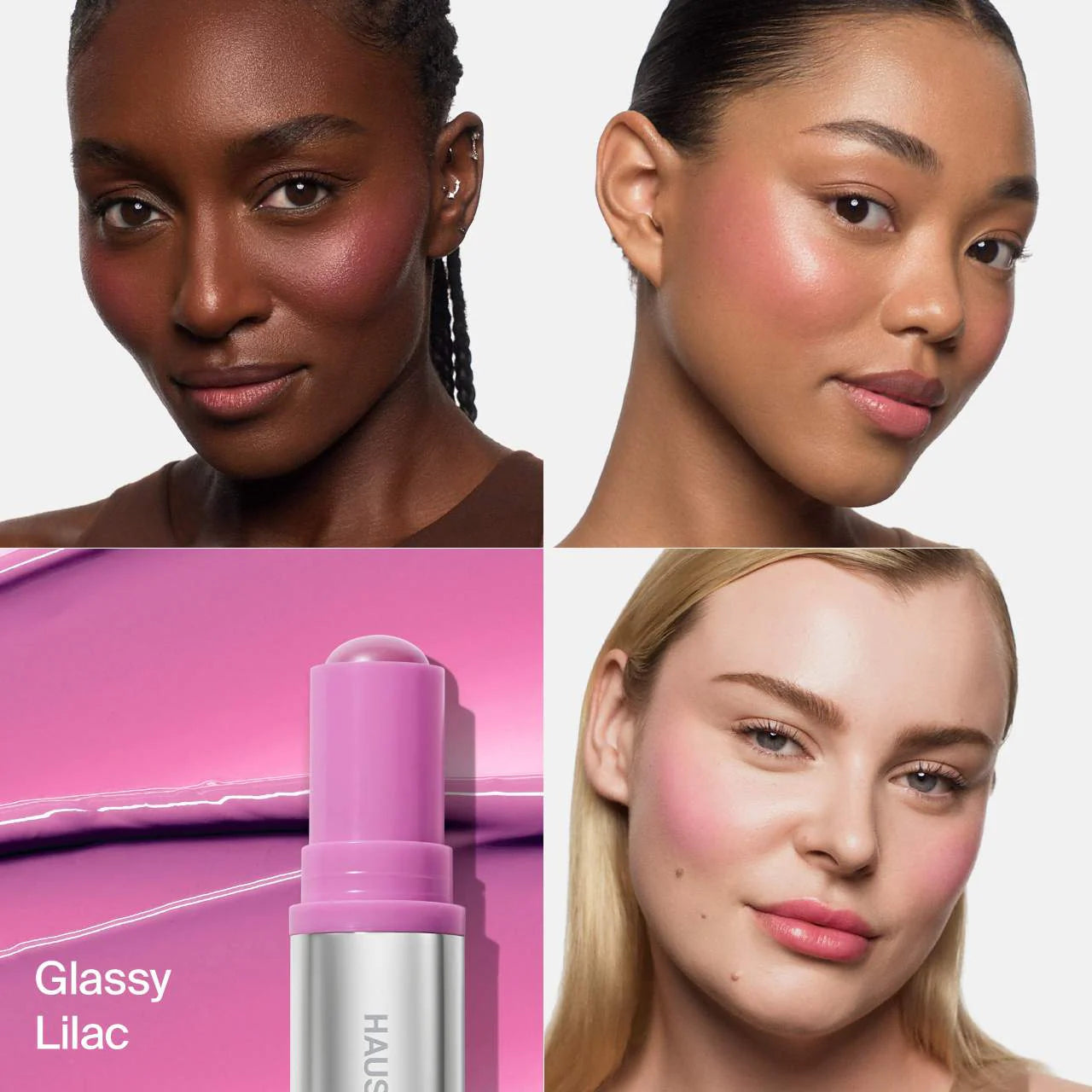 *PRE-ORDER* Haus Labs Color Fuse Glassy Blush Balm - Glassy Lilac