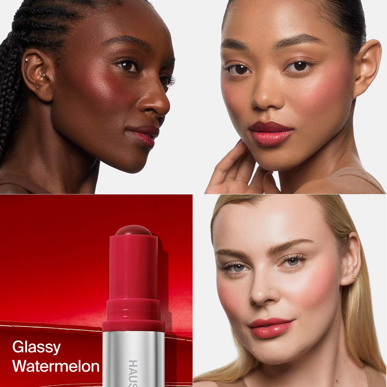*PRE-ORDER* Haus Labs Color Fuse Glassy Blush Balm - Glassy Watermelon