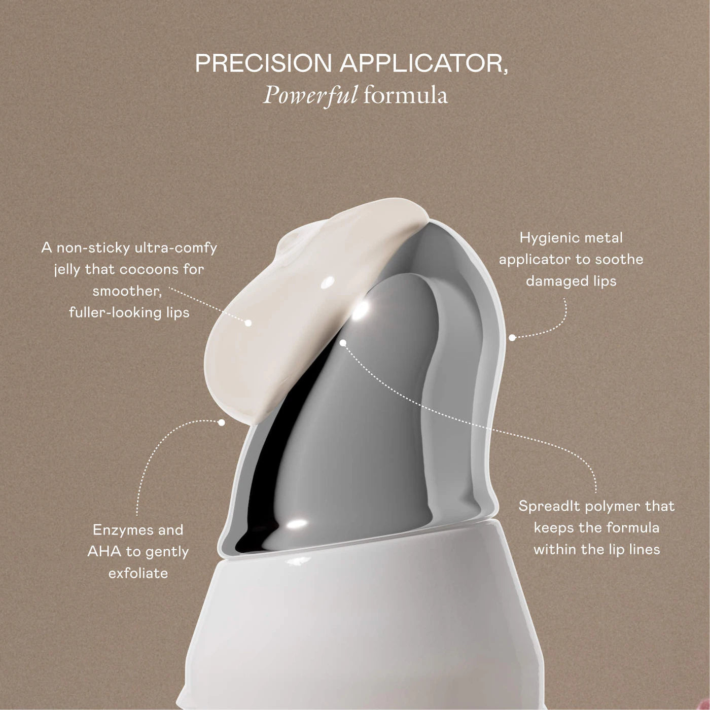 EADEM Le Chouchou Exfoliating + Softening Peptide Lip Balm - Butter Mochi