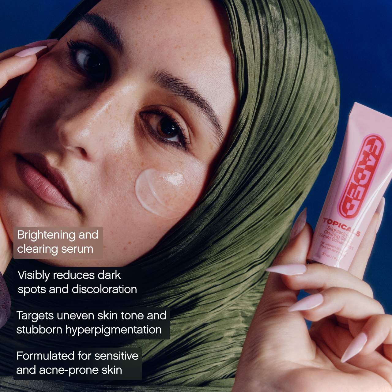 Topicals Faded Brightening Serum for Dark Spots and Discoloration (UNSCENTED)