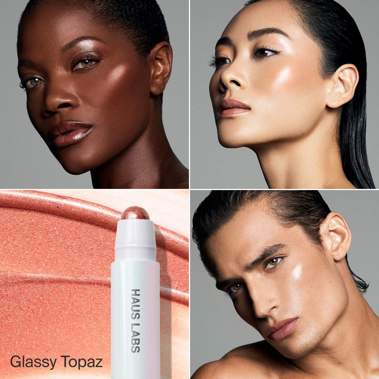 *PRE-ORDER* HAUS LABS BY LADY GAGA Bio-Radiant Glassy Balm Highlighter Stick - Glassy Topaz