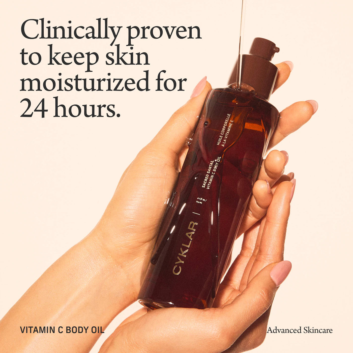 CYKLAR Sacred Santal Vitamin C Body Oil with Ectoin