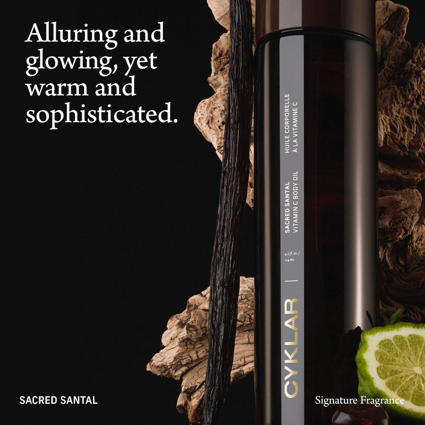 CYKLAR Sacred Santal Vitamin C Body Oil with Ectoin