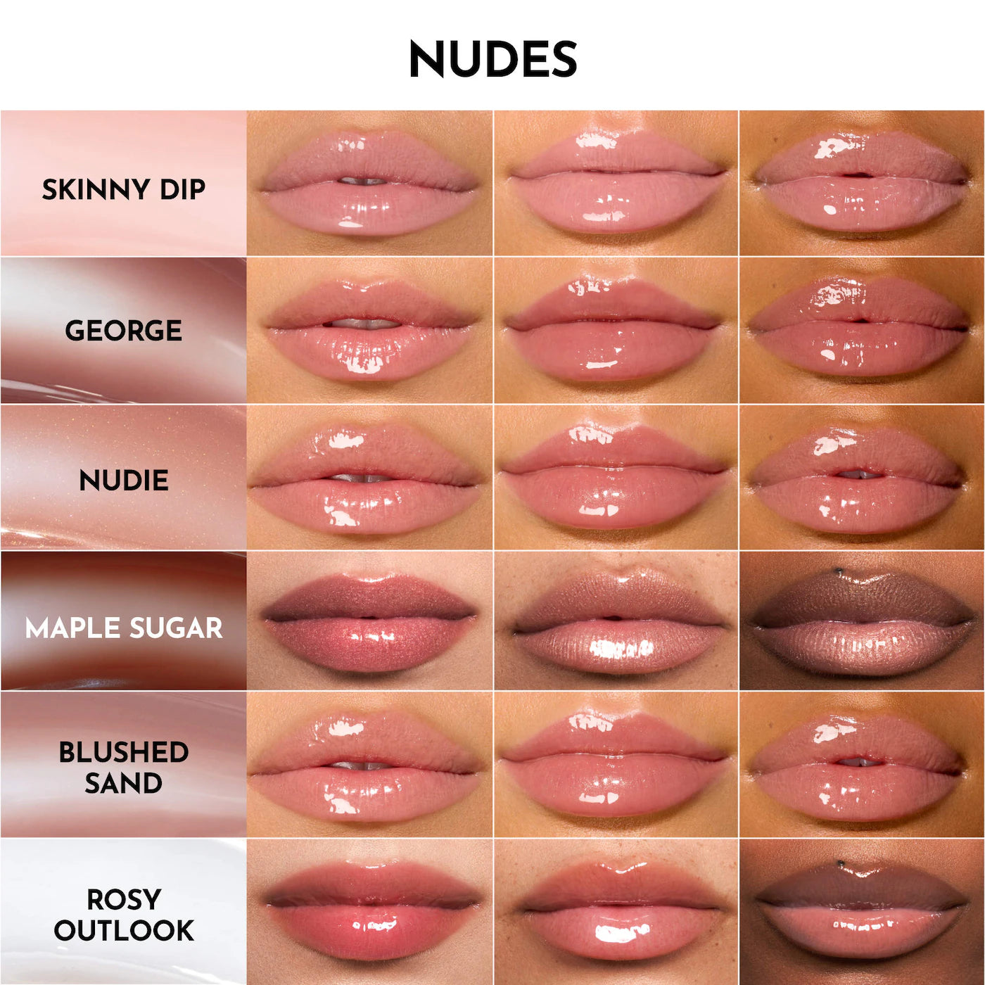 LAWLESS Forget The Filler Lip Plumper Line Smoothing Gloss - Blushed Sand