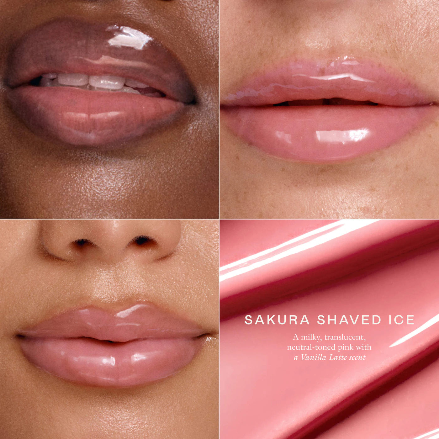 EADEM Le Chouchou Exfoliating + Softening Peptide Lip Balm - Sakura Shaved Ice
