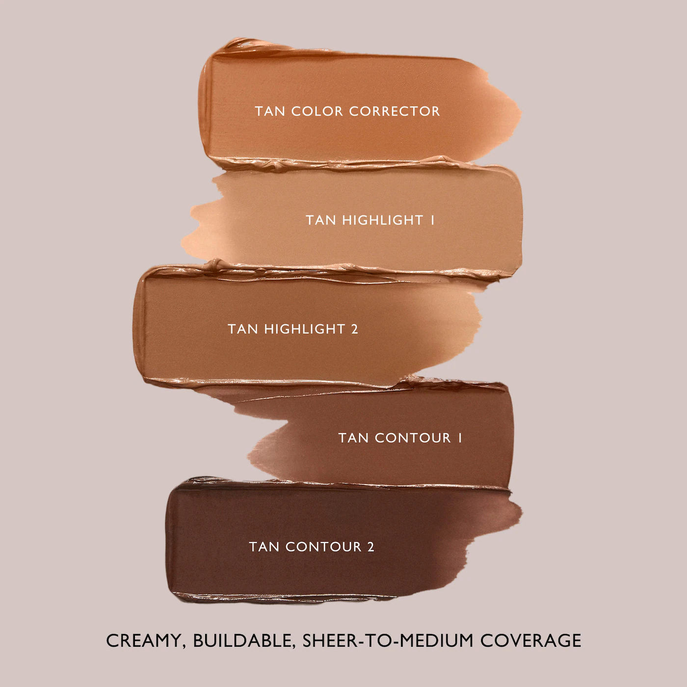 m.ph by Mary Phillips Underpainting Face Highlight & Contour Palette - Tan