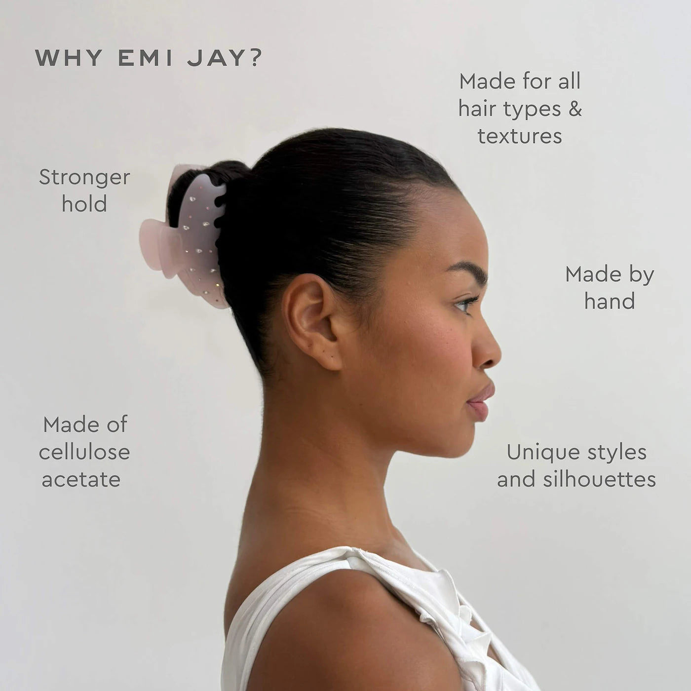*Limited Edition* Emi Jay Big Effing Clip Hair Claw in Everyday Angel