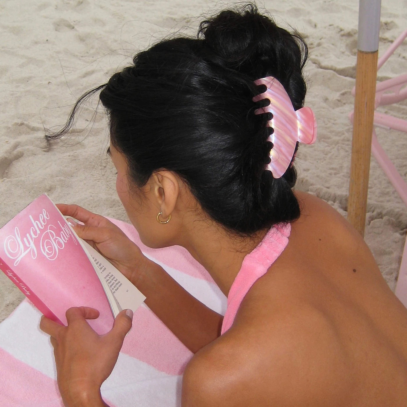 *Limited Edition* Emi Jay Big Effing Clip Hair Claw in Lychee Baby